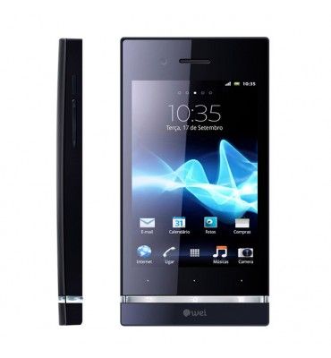 Celular Wei Will TV com 2 Chips, 2 Câmeras, TV integrada, Wi